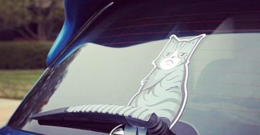 Kitty Tail Car Decal