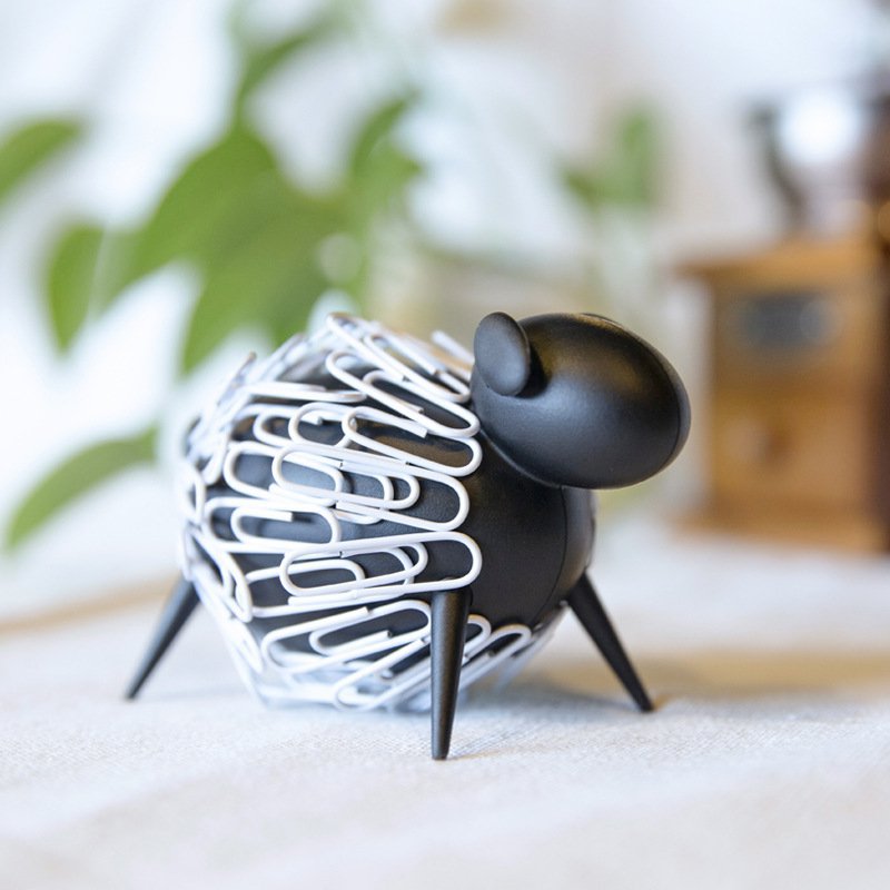 Sheepi Magnetic Paper Clip Holder