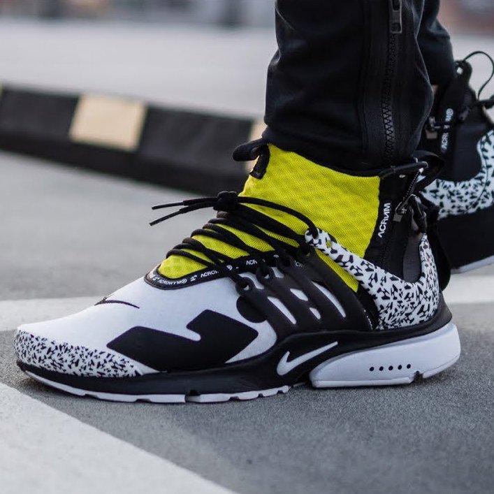 Nike Air Presto Mid Acronym Dynamic Yellow