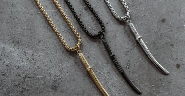 Akitsune Gladius Katana Pendant Necklace