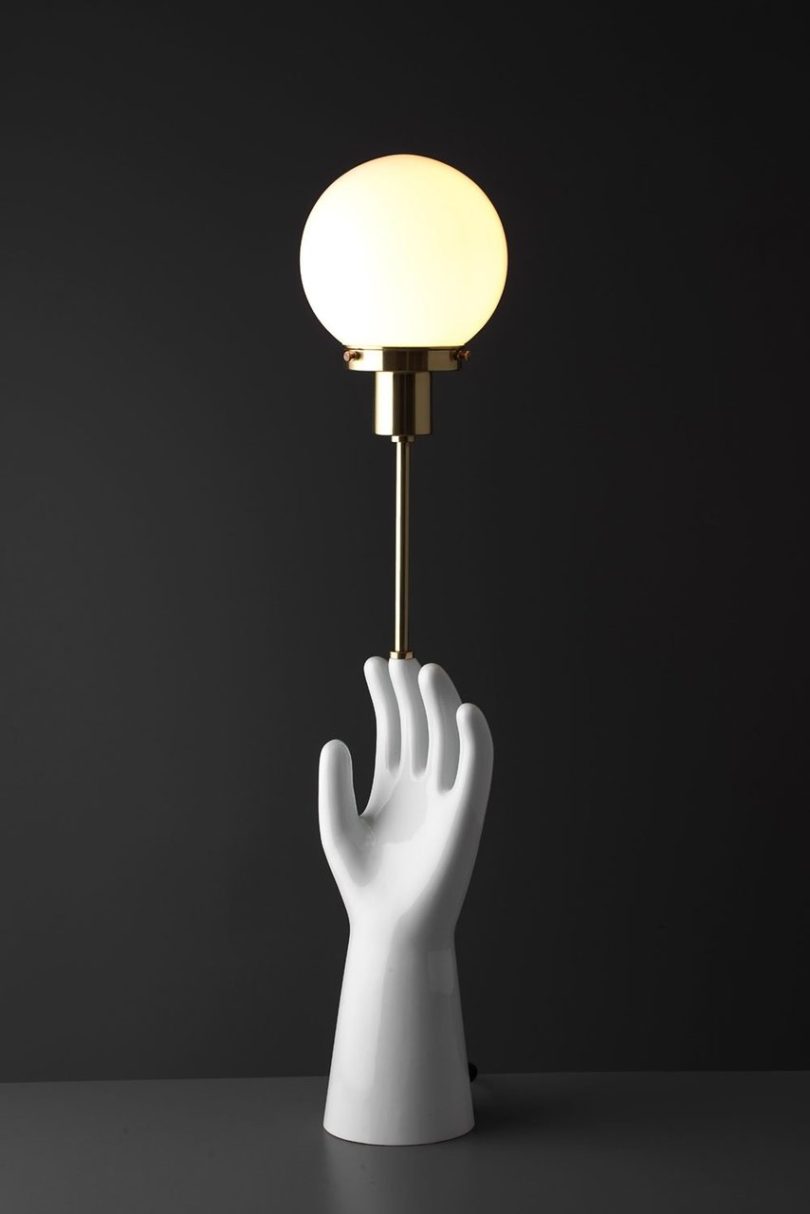 Hands Up Table Lamp