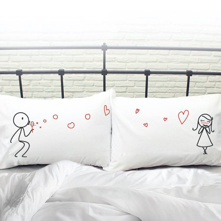 From My Heart To Yours His & Hers Pillowcases