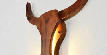 Nordic Style Bull Head Lamp