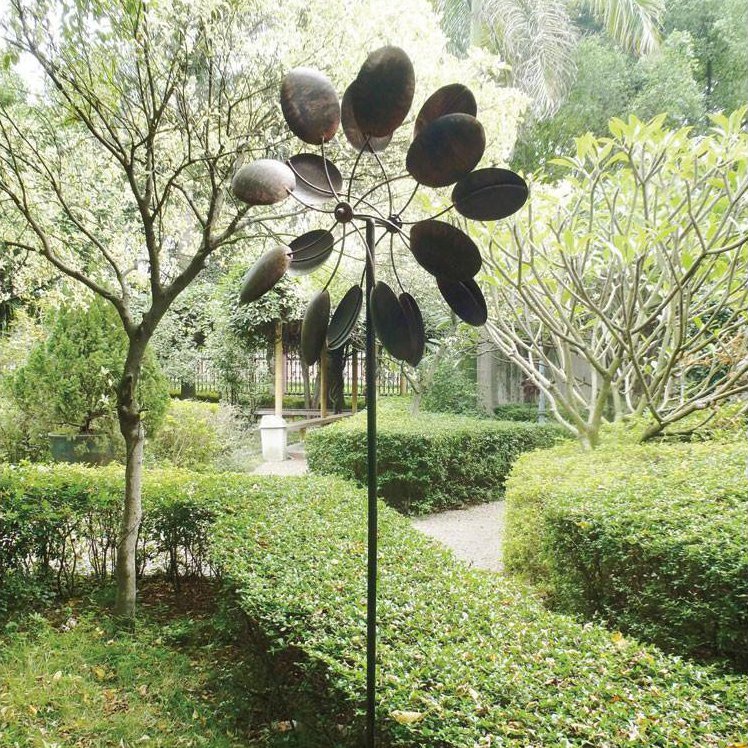 Large Spoon Garden Windmills