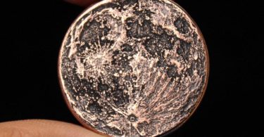 Blood Moon Copper Coin