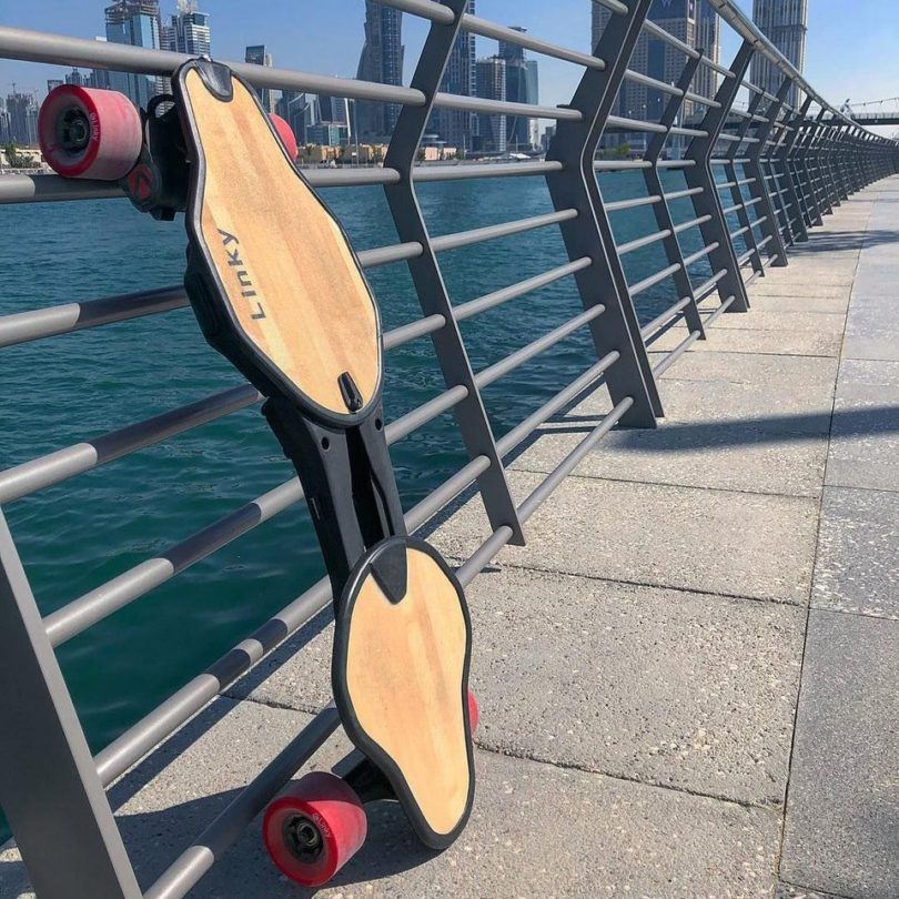 Linky Foldable Electric Longboard