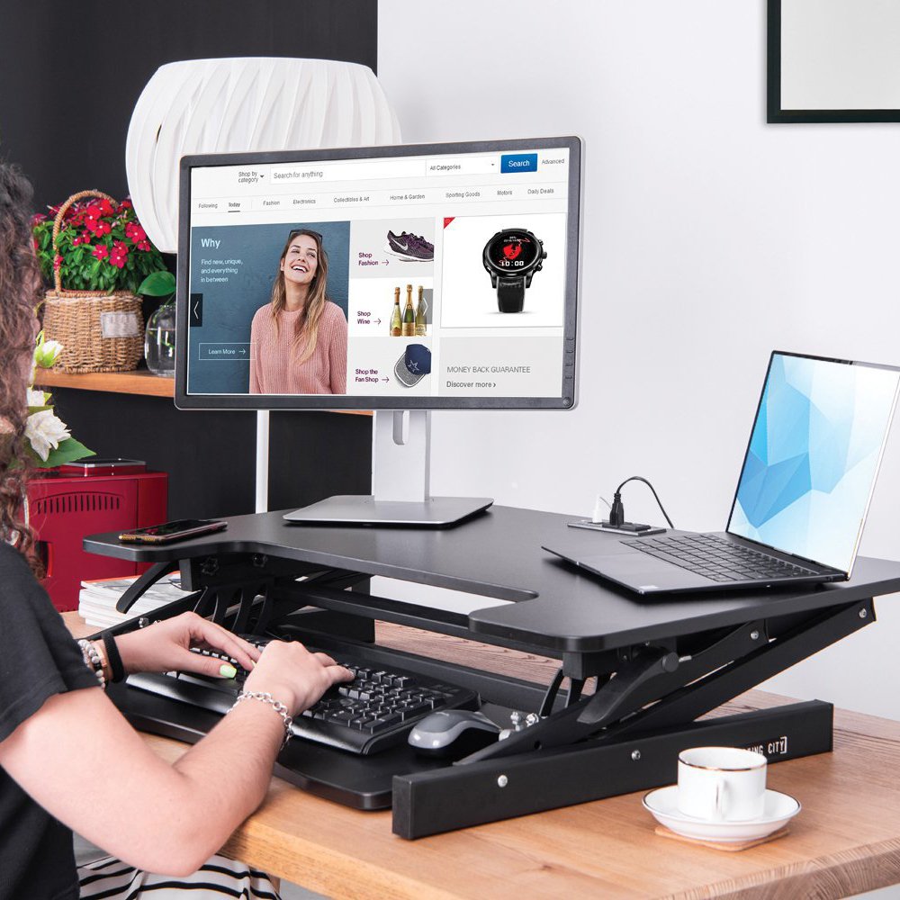 Smart Standing Desk Converter