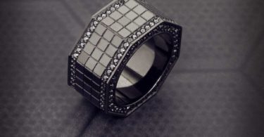 Octagon Grid Ring by Jason of Beverly Hills