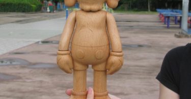 Beech Wood Red Wood Walnut Wood 11 inch KAWS X Karimoku BFF Dissected Companion