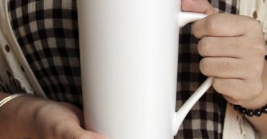 Momugs 20 OZ Simple Pure White Mug