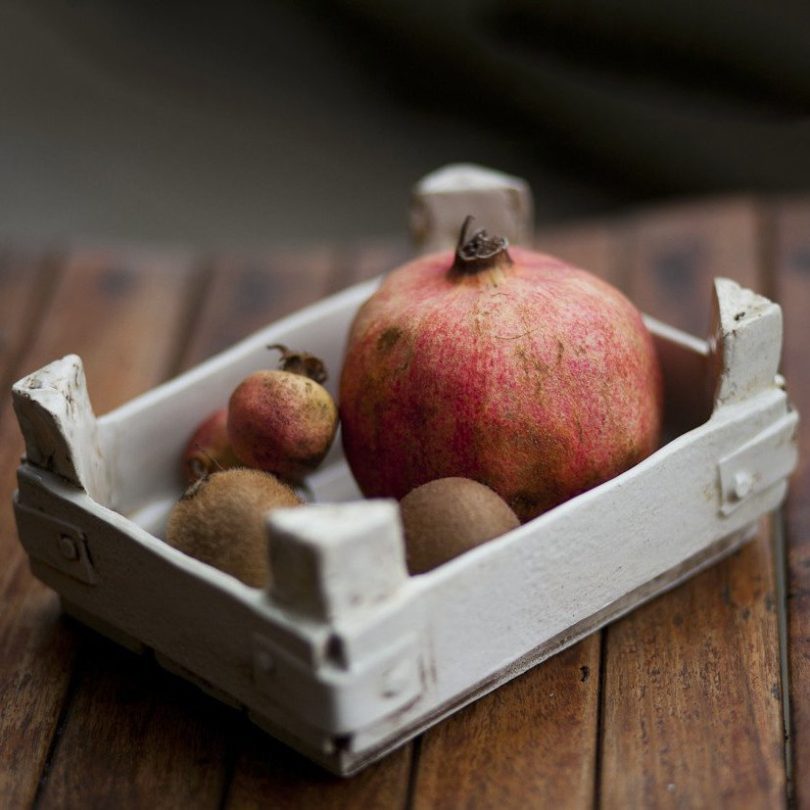 Campagna Porcelain Basket