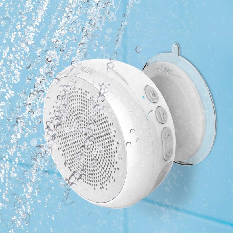 Aud Shower IPX4 Bluetooth Shower Speaker