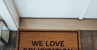 We Love Solicitation Doormat