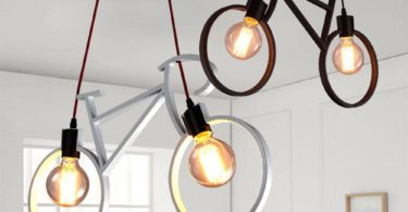 Modern Bicycle Chandelier Lamp