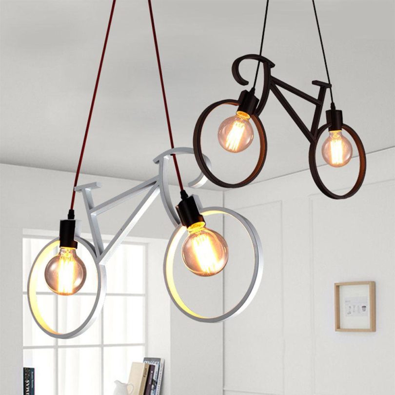 Modern Bicycle Chandelier Lamp