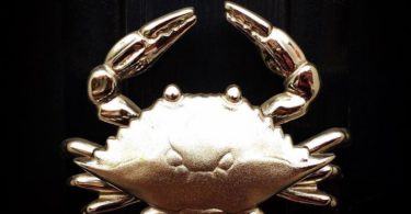 Blue Crab Door Knocker