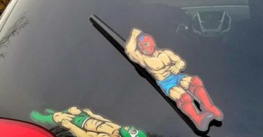 Luchador Wiper Decals