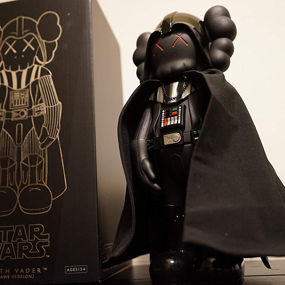 KawJumbo Black Dark Vader KAWS 20 inch