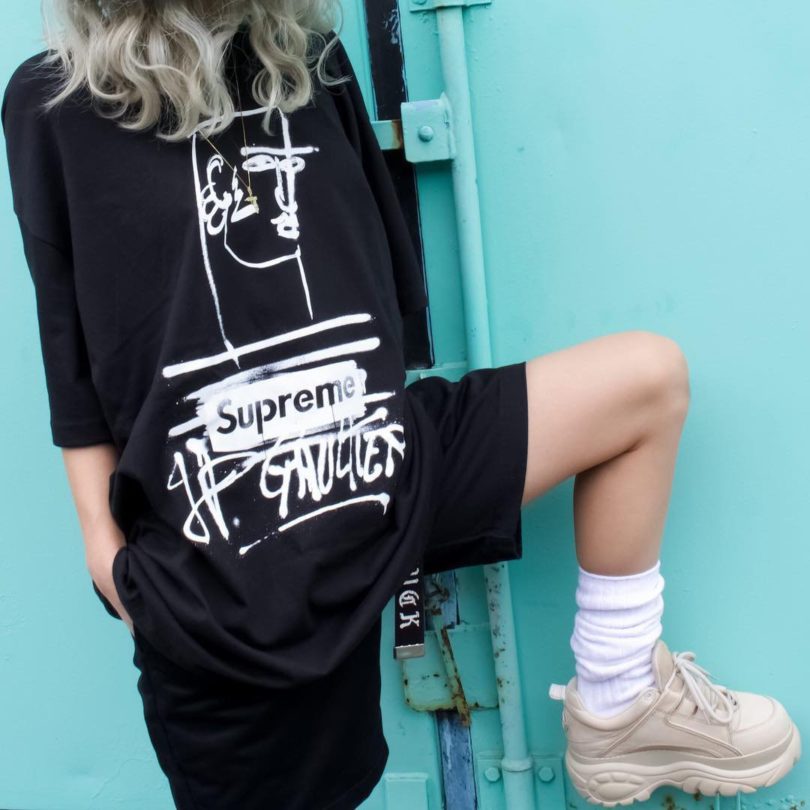 Supreme x Jean Paul Gaultier Tee