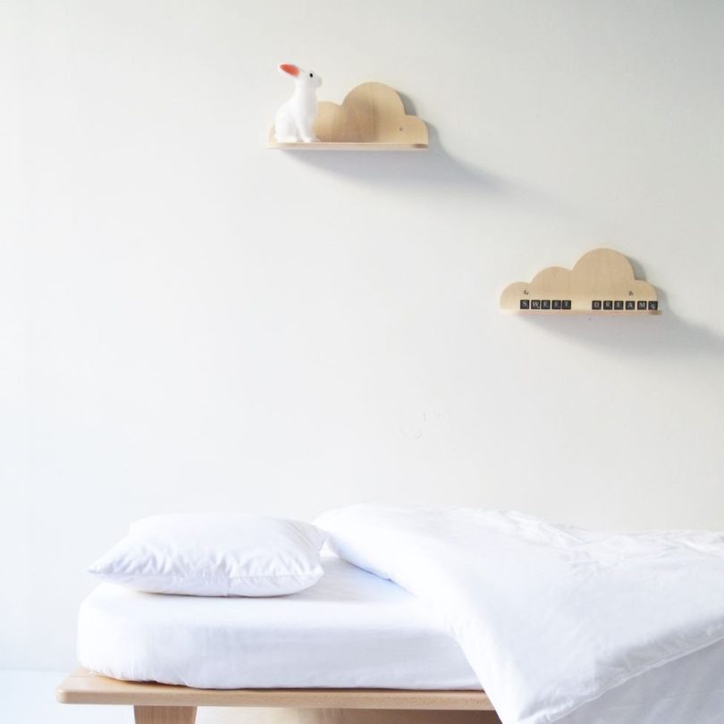 Nuage Shelves by Mum and Dad Factory for Swing Design