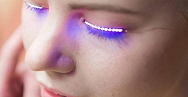 Interactive LED Eyelashes