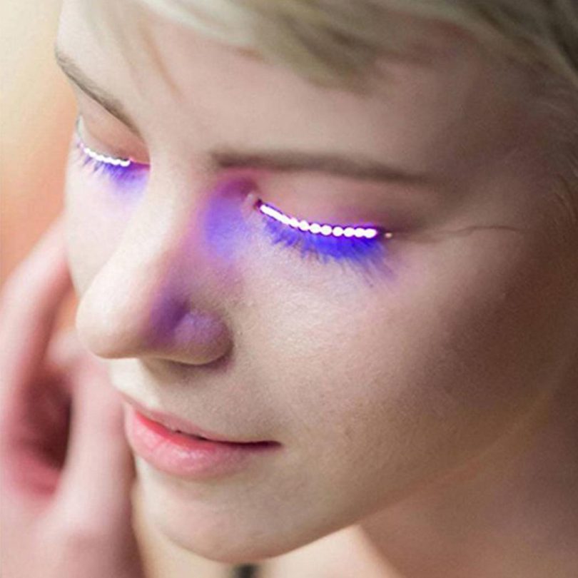Interactive LED Eyelashes