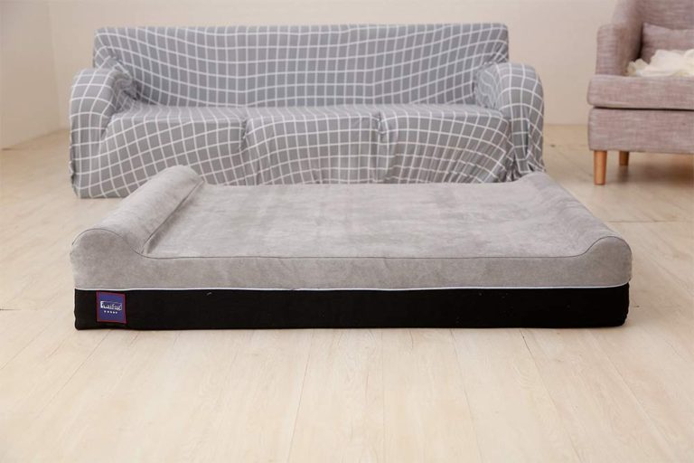 laifug orthopedic memory foam extra large dog bed pillow