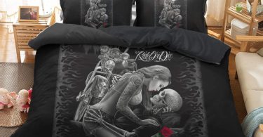 PATATINO MIO Skull Bedding Set