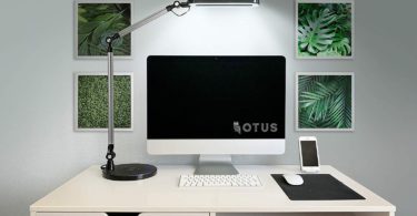 OTUS LED Architect Desk Lamp Wireless Charger