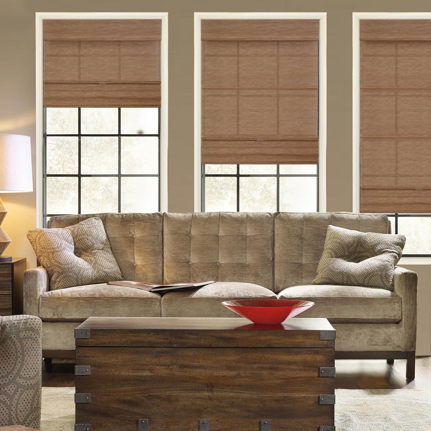 Chicology Cordless Magnetic Roman Shades