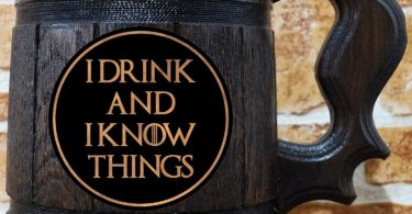 I Drink and I Know Things Beer Mug