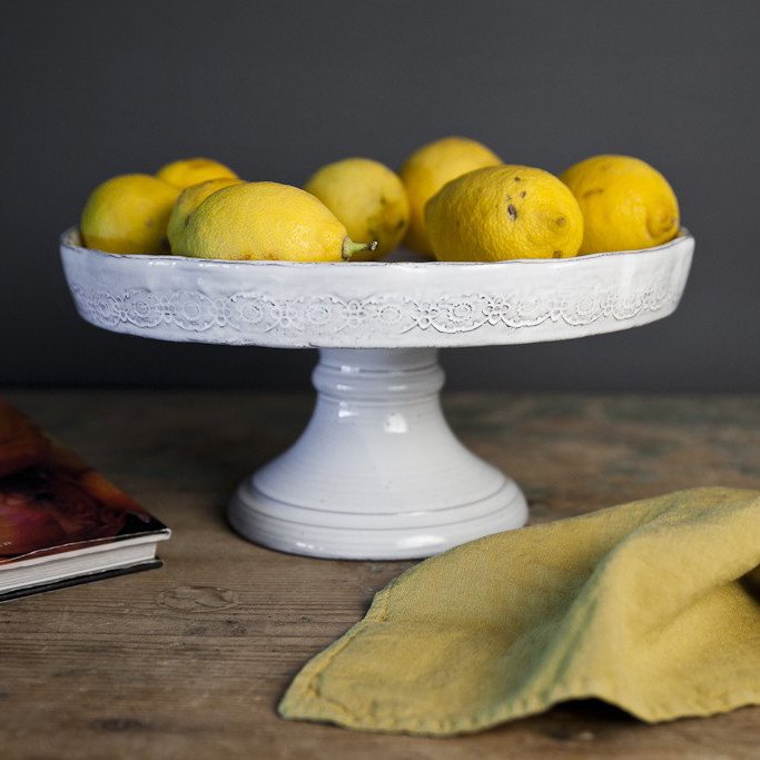 Pietra Shabby-Chic Handmade Cake Stand