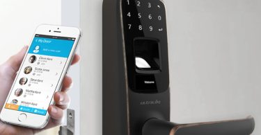 Ultraloq UL3 BT Bluetooth Enabled Fingerprint & Touchscreen Smart Lock
