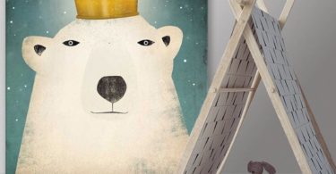 Polar King Giant Canvas Print