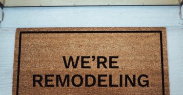 Matsy Funny Doormat – We’re Remodeling