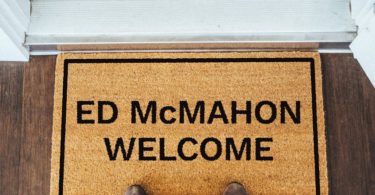 Ed McMahon Welcome Brown Coir Doormat