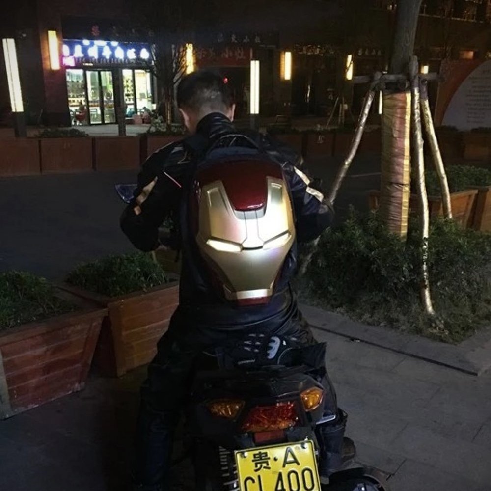 Iron Man LED Backpack