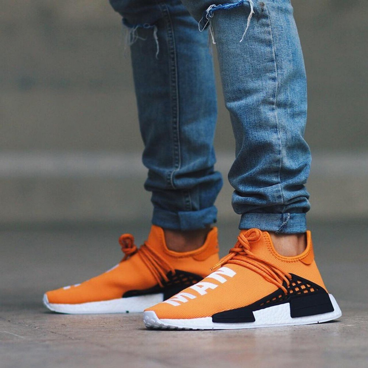 Adidas PW NMD Human Race Tangerine