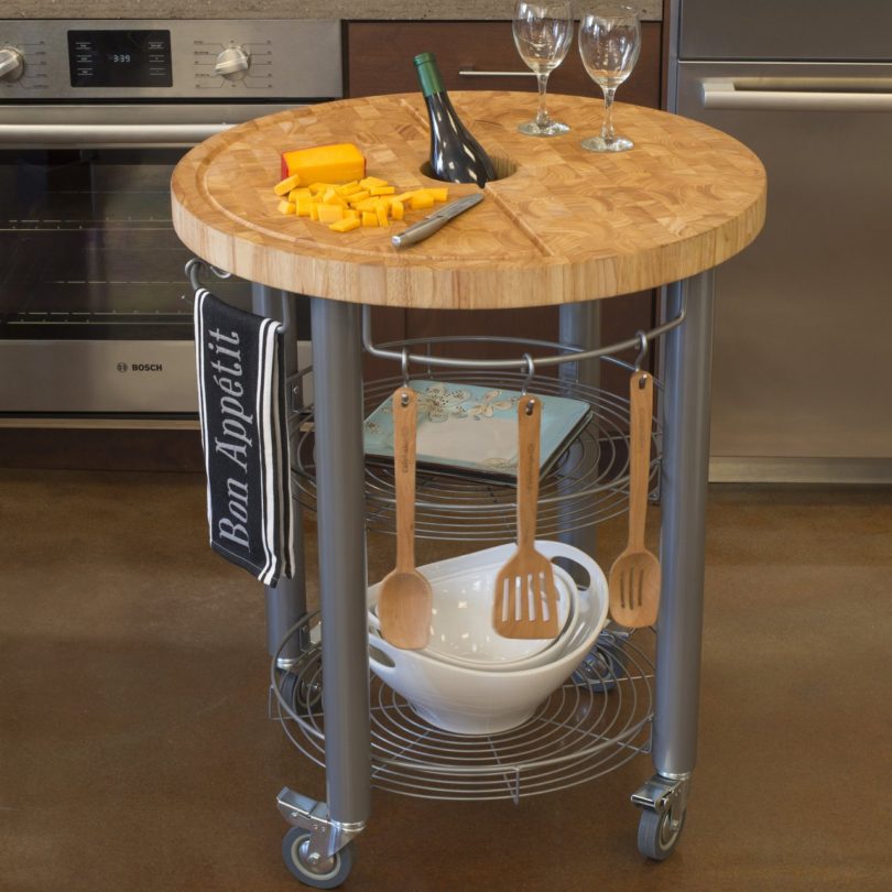 Stadium Series Round Kitchen Island