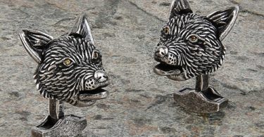 Mechanical Moving Fox Cufflinks