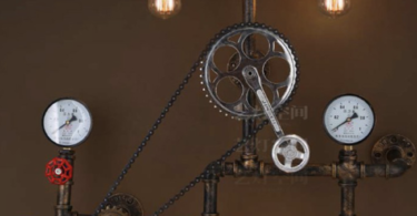 Vintage Gear Wall Light Fixtures Industrial Lighting