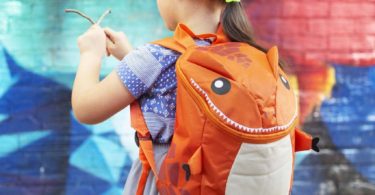 Orange-o-saurus Backpack