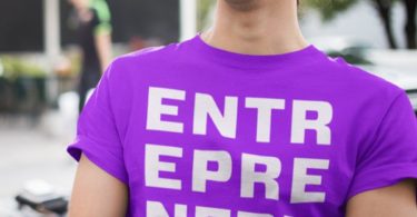 Entrepreneur Purple T-shirt