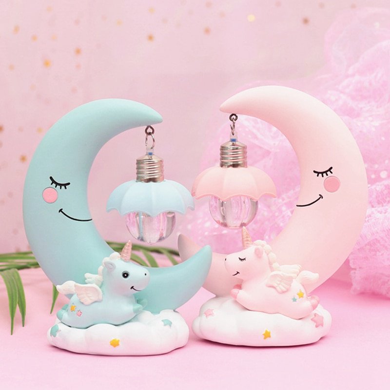 Unicorn Cartoon Lamp