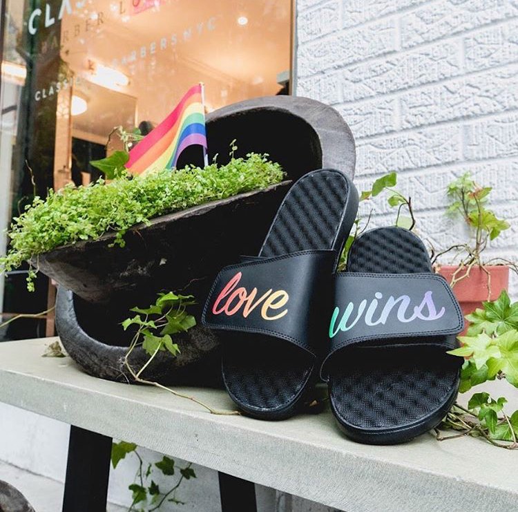 Love Wins Slide Sandals