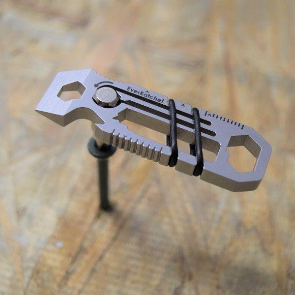 EverRatchet Ratcheting Keychain Multitool