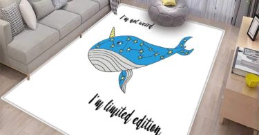 Narwhal Bath Mat 3D Digital Printing Mat