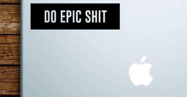 Boop Decals Do Epic Shit Rectangle Laptop Apple Macbook