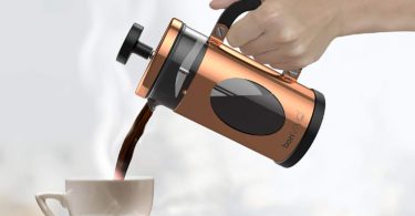 bonVIVO GAZEATARO I Design French Press Coffee Maker