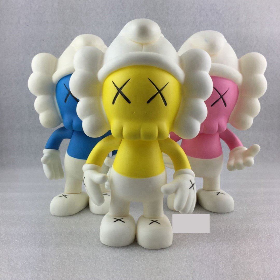 KAWS BFF Dissected 10 Inch Pink Yellow Blue Grey Eco-friendly